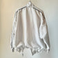 Gilet sportwear blanc oversize