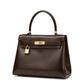 Sac en cuir vintage marron