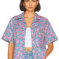 Chemise à motif floral