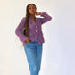 Veste lila en tweed