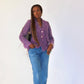 Veste lila en tweed