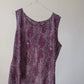 Top à sequin mauve